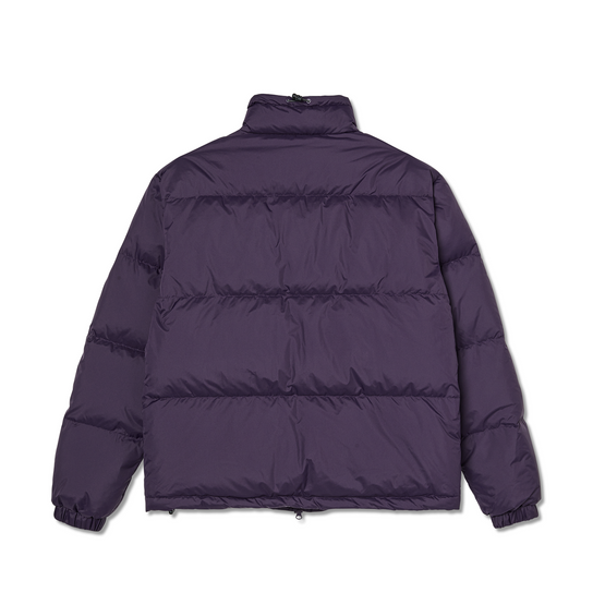 polar basic puffer dark violet