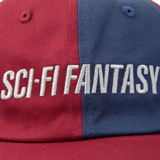 Sci-Fi Fantasy 2 Tone Logo Hat (Wine/Navy)