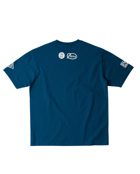 Koszulka By Parra Media training t-shirt (Blue)