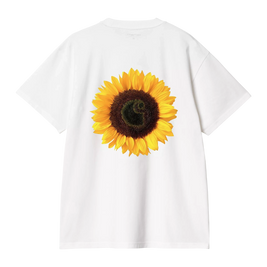 Carhartt WIP S/S Sunflower T-Shirt (White)