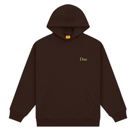  Bluza Dime classic small logo hoodie deep brown