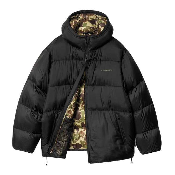 Carhartt WIP Toronto Jacket Black / Camo Duck, Green