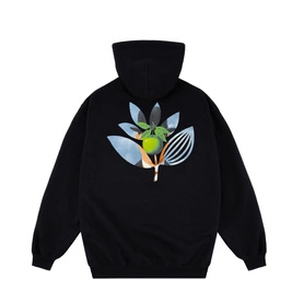 Magenta Pomme Hoodie (Black)