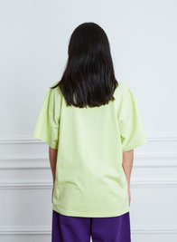koszulka RASSVET MENS LOGO TSHIRT - LIME GREEN 