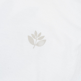 Magenta Plant Tee (White)