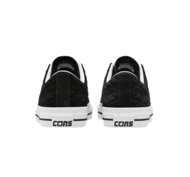 Converse One Star Pro OX (Black/Black/White)
