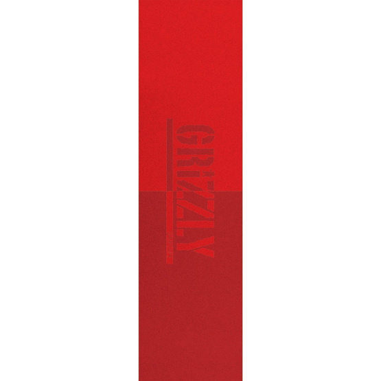 grip Grizzly SPLIT STAMP GRIPTAPE RED