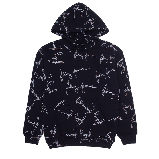 Fucking Awesome - Cursive Hoodie (Black)