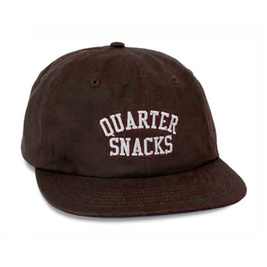 czapka Quartersnacks Arch 6 Panel Cap - Brown