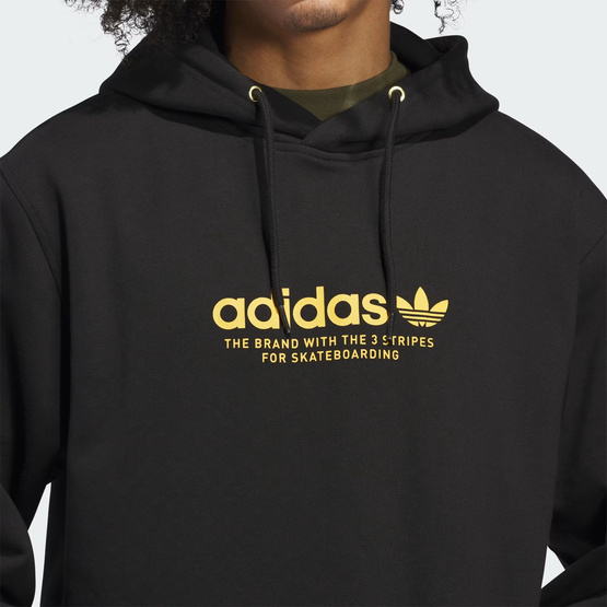 Adidas Skatebording 4.0 Logo Hoodie (Black/Gold)