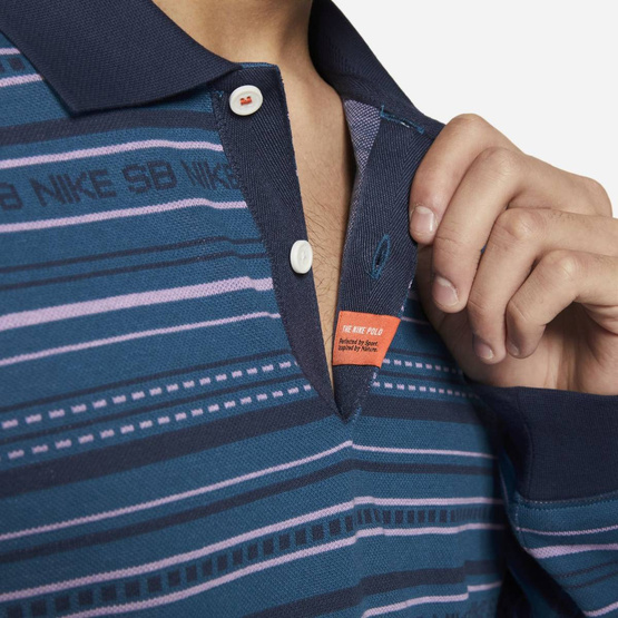 Nike Sb POLO DF JACQUARD longsleeve  Orange Label