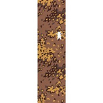 Grizzly CAMO BEAR CUTOUT GRIPTAPE SHEET BROWN/ MUSTARD CAMO