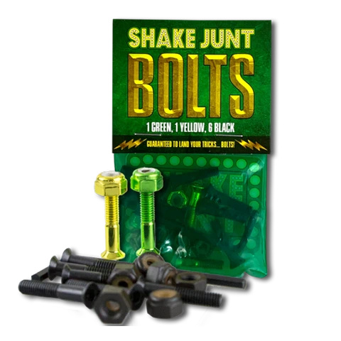 Shake Junt Bag O' Bolts 1 Green, 1 Yellow