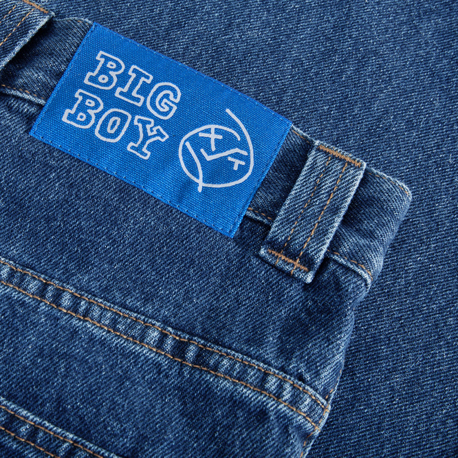 Polar Big Boy Pants OG Logo (Dark Blue)