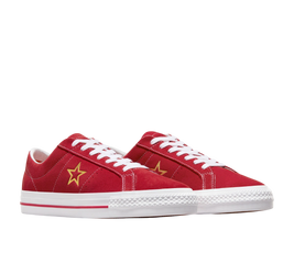 Converse One Star Pro OX (Versity Red/ White/ Gold)
