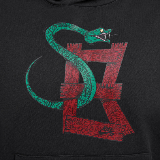 Nike SB Skate Fleece Pullover Hoodie Snake