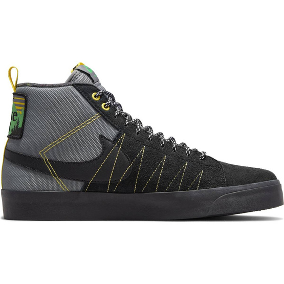 Nike SB Zoom Blazer Mid Premium Cool Grey/black-white-yellow Strike