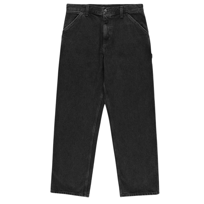 Carhartt WIP Single Knee Pant Black stone washed