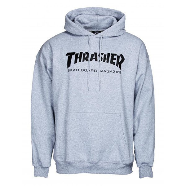 Thrasher Hood Skate Mag Grey