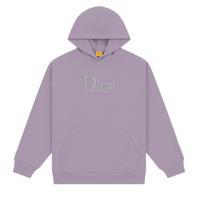  bluza Dime Classic remastered hoodie plum grey