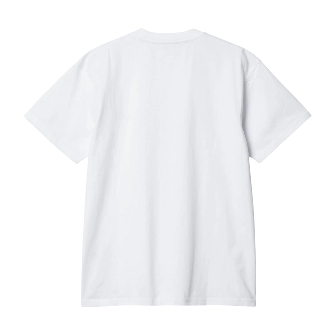 koszulka Carhartt WIP S/S American Script T (White)