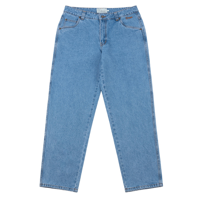 Spodnie Dime Classic Relaxed Denim Pants blue washed