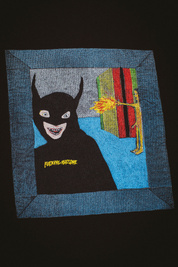 Fucking Awesome Welcome to funky town hoodie black