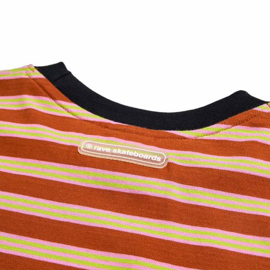 Rave Skateboards Giallo Stripped tee 