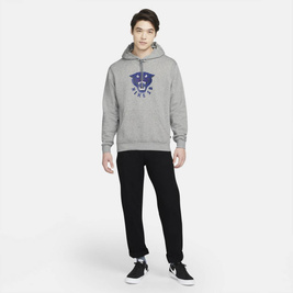 Bluza Nike Sb Gfx Hoodie Dk Grey Heather/deep Royal Blue/white