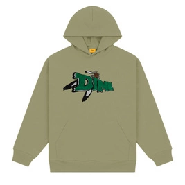  Dime Classic encino chenille hoodie army green