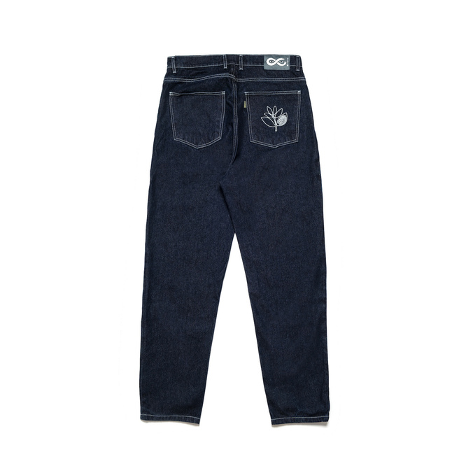 Magenta Pants OG Denim 2 Tone blue denim