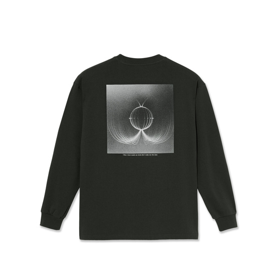 Polar Magnetic Field LS Tee (Dirty Black)