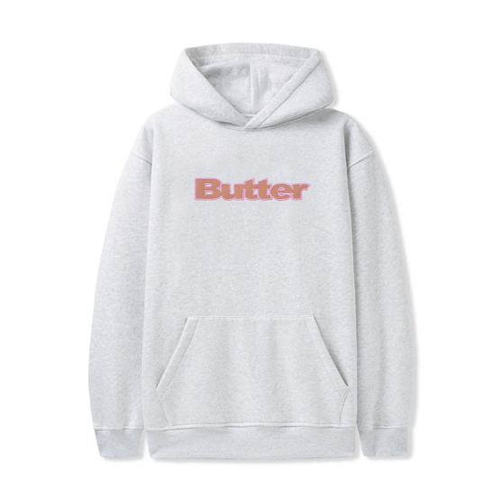 Butter Nylon Logo Applique Pullover Hood (Ash)