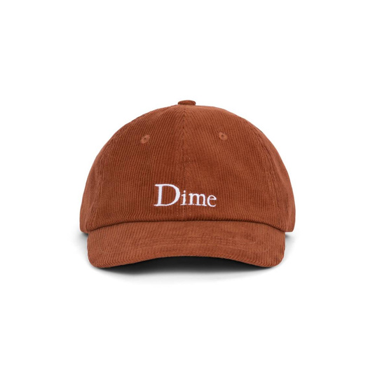 czapka Dime classic corduroy cap burnt orange