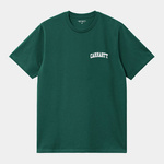 Carhartt WIP S/S University Script T-Shirt (Chervil / White)