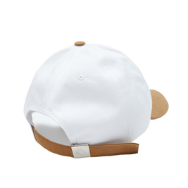 czapka Magenta brush dad hat white