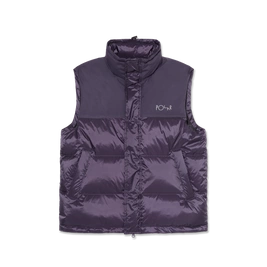 Polar Basic Puffer Vest (Dark Violet)