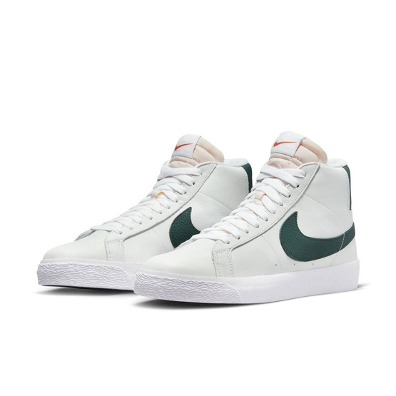 Buty Nike SB Zoom Blazer Mid ISO White/pro Green-white-pro Green