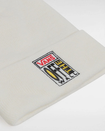 czapka Vans 106 Ave Tall Cuff Beanie (White)