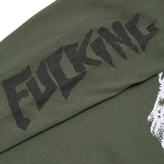 Fucking Awesome Facer L/S Tee (Olive)