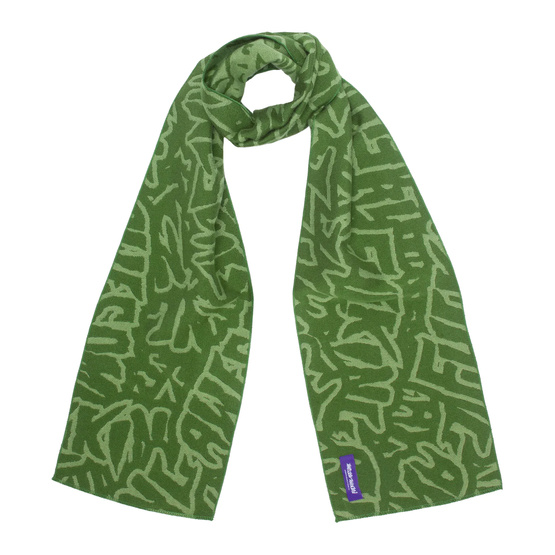 Fucking Awesome - Sticker Stamp Scarf (Green))