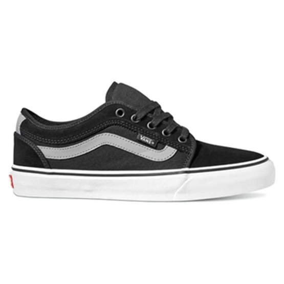 Vans Chukka Low Sidestripe Black Gray White