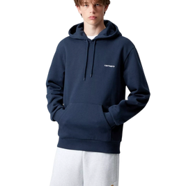 bluza Carhartt WIP Hooded Script (Jupiter /White)