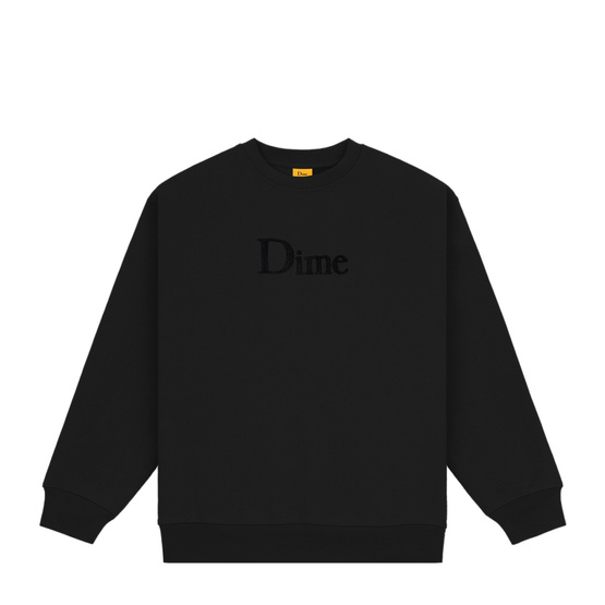  Bluza Dime Classic Logo crewneck black