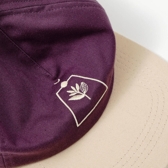 Magenta Odyssey snapback hat purple