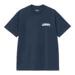 koszulka Carhartt WIP S/S University Script T-Shirt (Ink/White)