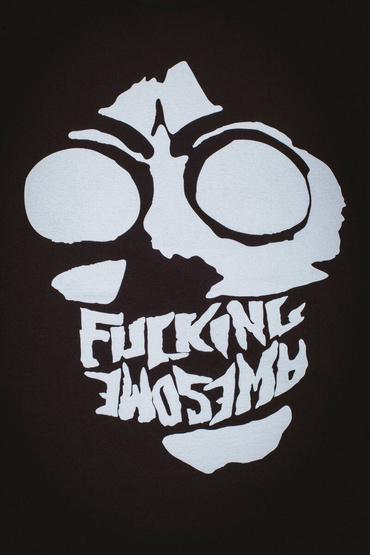 Fucking Awesome Fangs Tee (Black)