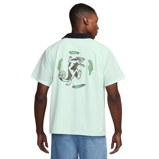 Nike SB Short-Sleeve Bowling Button-Up Shirt Paris 2024 Olympics
