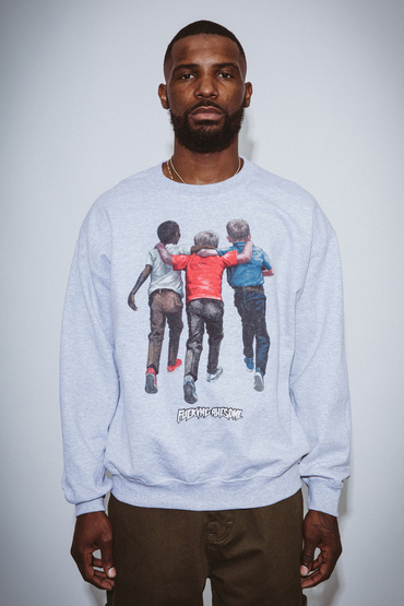 crewneck Fucking Awesome Kids Are Alright Crewneck (Grey)