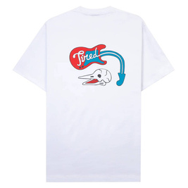 Tired Music SS Tee (White)